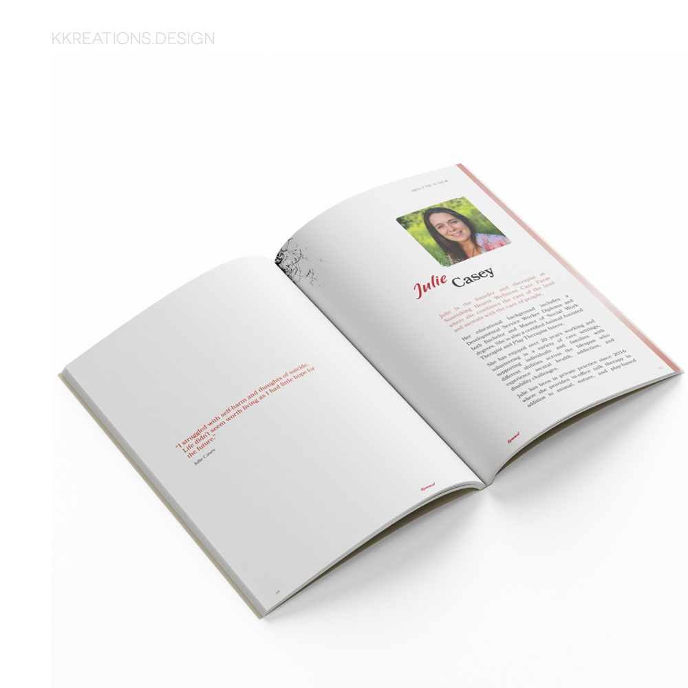 Karinya Kreations self-publishing author book design